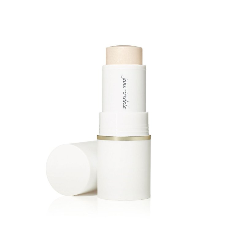 Na obrázku vidíme multifunkční krémový, minerální rozjasňovač ve sticku; Glow Time® Highlighter Stick značky Jane Iredale v odstínu Solstice.