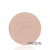 Kulatý lisovaný pudr na obličej značky Jane Iredale v odstínu Suntan: Střední odstín s neutrálním podtónem s vyraženým logem Jane Iredale.