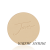 Kulatý lisovaný pudr na obličej značky Jane Iredale v odstínu Warm Sienna: středně béžový odstín pudru s lehce broskvovým tónem s vyraženým logem Jane Iredale.