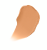 Na fotografii je vzorek korektoru Jane Iredale Enlighten Concealer ve formě rozetřené krémové kapky. Vzorek má teplý, béžovo-broskvový odstín.