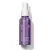 Na fotografii je elegantní fialová mini lahvička s bílým rozprašovačem Jane Iredale Lavender Hydration Spray o obsahu 90 ml. Produkt má označení ECOCERT, které potvrzuje organický a přírodní původ jeho složek.
