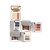 Sada šesti trojitých paletek očních stínů Jane Iredale PurePressed Eye Shadow Triple. Každá obsahuje tři odstíny, uzavřené v elegantním bílém kompaktním balení se zrcátkem a zlatým rámem.