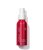 Na fotografii je elegantní červená lahvička s bílým rozprašovačem vody Jane Iredale Pommist Hydration Spray o obsahu 90 ml. Produkt má označení ECOCERT, které potvrzuje organický a přírodní původ jeho složek.