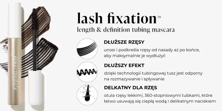 Lash Fixation Length & Definition Tubing Mascara - inovativní tubing řasenka pro prodloužení a definici řas 9 g – fotografie produktu 6