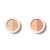 Krémový korektor Circle Delete Concealer Yellow a odstín Peach. Oba v kulatém balení s bílým víčkem. Obsahují dva odstíny k míchání, které jsou ideální pro přizpůsobení barvy a zakrytí kruhů pod očima.