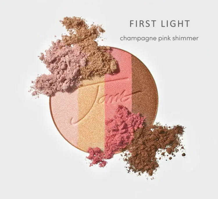 PureBronze Shimmer Bronzer Refill FIRST LIGHT – multifunkční rozjasňující bronzer na obličej i tělo, náplň 9,9 g – fotografie produktu 4