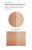 Na obrázku jsou vidět vzorky odstínů produktu PureBronze Shimmer Bronzer Moonglow ve formě swatchů na ženském předloktí se světlým a středním tónem pleti.