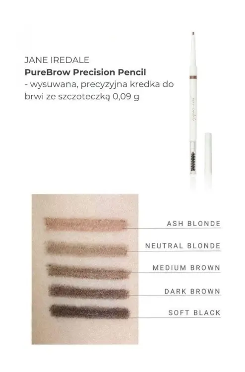 PureBrow Precision Pencil – vysouvací precizní tužka na obočí se štětečkem 0,09 g – fotografie produktu 3