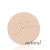 Kulatý lisovaný pudr na obličej značky Jane Iredale v odstínu Natural: středně béžový s neutrálním podtónem s vyraženým logem Jane Iredale.