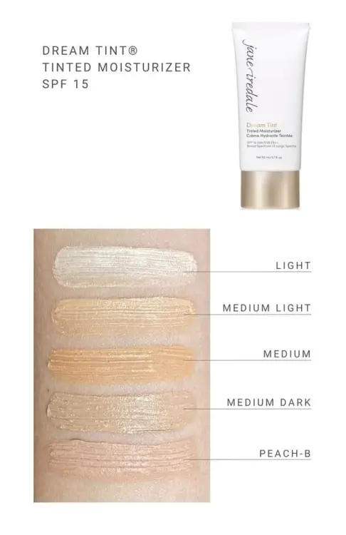 Dream Tint tónovací hydratační krém SPF 15 - lehký, hydratační minerální make-up, který sjednocuje tón pleti s SPF 15, 50 ml – fotografie produktu 3
