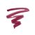 Ukázka barvy tužky Jane Iredale Lip Pencil Classic Red. Jde o hluboký, klasický odstín červené s nádechem burgundské. Ideální pro ty, kteří chtějí dosáhnout elegantního a nadčasového efektu.
