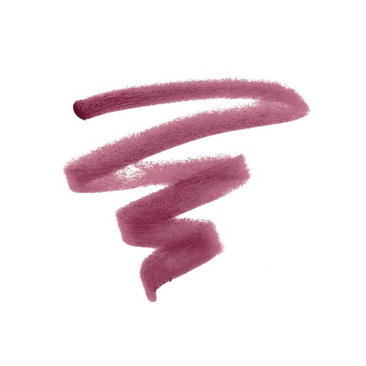 Ukázka barvy tužky Jane Iredale Lip Pencil Warm Rose. Jedná se o intenzivní, teplý růžový odstín s nádechem fuchsie, ideální pro ty, kteří chtějí zvýraznit rty výraznou, ale zároveň ženskou a elegantní barvou.